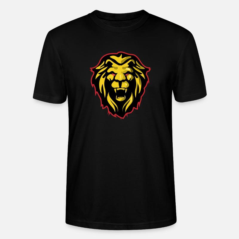 Lion - Stanley/Stella Unisex Bio-T-Shirt CRAFTER - Schwarz