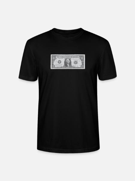 Dollar | Geschenkidee - Stanley/Stella Unisex Bio-T-Shirt CRAFTER - Schwarz
