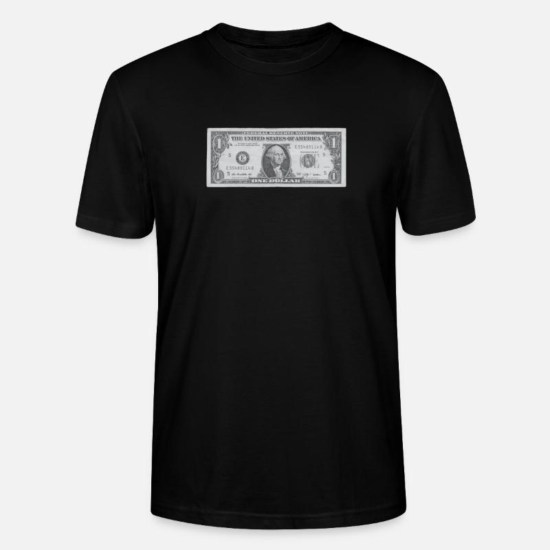 Dollar | Geschenkidee - Stanley/Stella Unisex Bio-T-Shirt CRAFTER - Schwarz