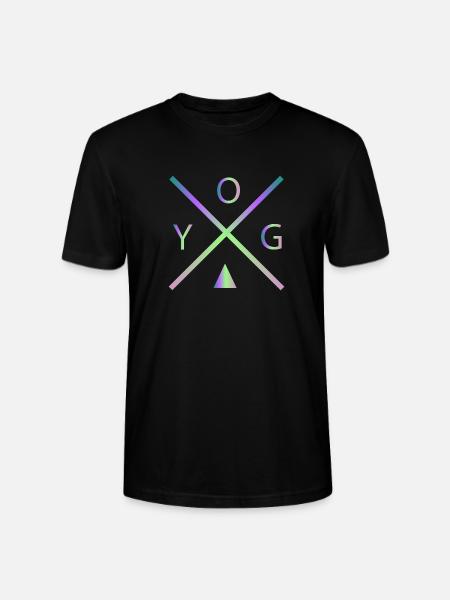 yoga - Stanley/Stella CRAFTER Unisex Organic T-Shirt - black