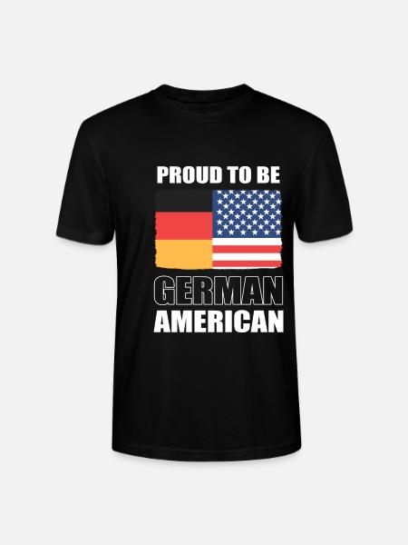 American German - Stanley/Stella CRAFTER Unisex Organic T-Shirt - black