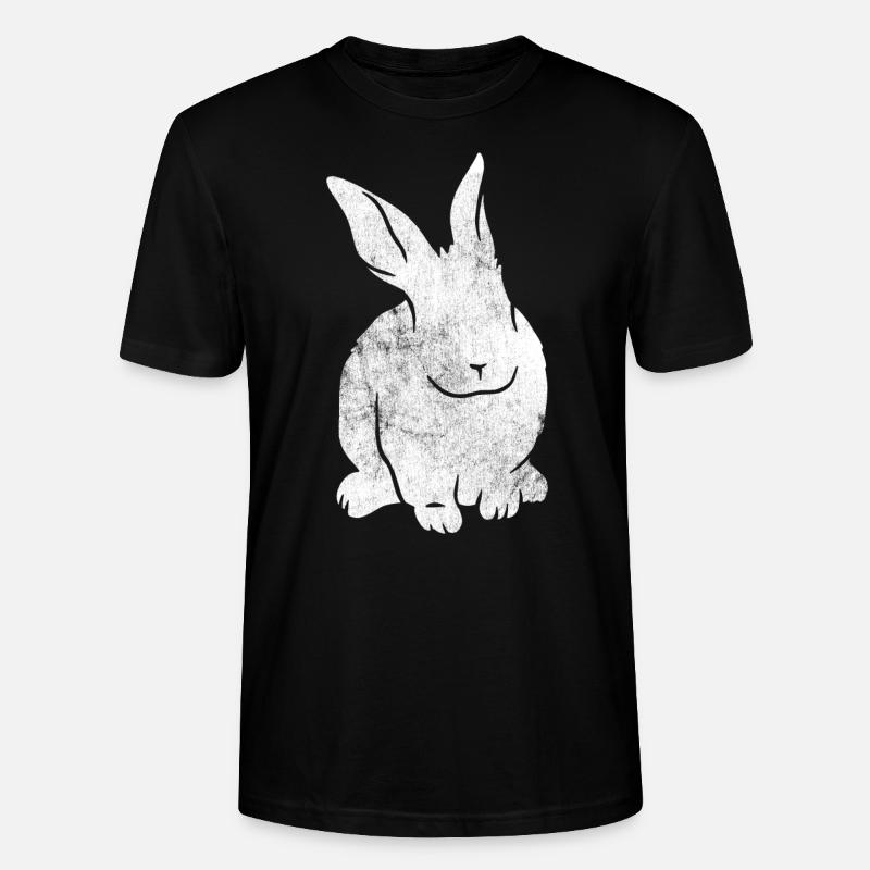 Lapin lapin lapin lapin - T-shirt bio CRAFTER Stanley Stella Unisexe - noir