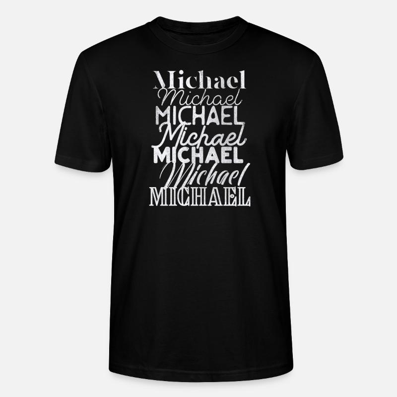 Michael - Stanley/Stella Unisex Bio-T-Shirt CRAFTER - Schwarz