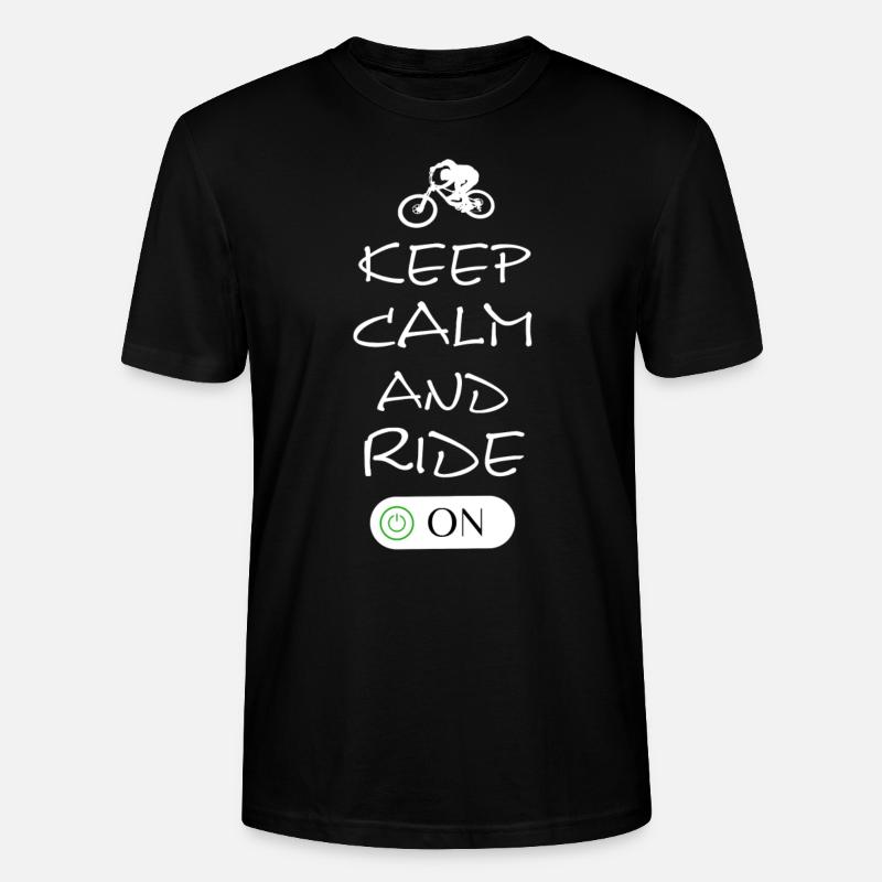 biken - Stanley/Stella Unisex Bio-T-Shirt CRAFTER - Schwarz