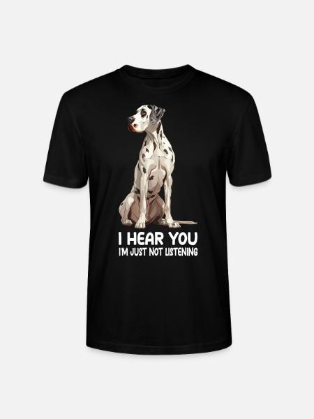 Great Dane - Stanley/Stella Unisex Bio-T-Shirt CRAFTER - Schwarz