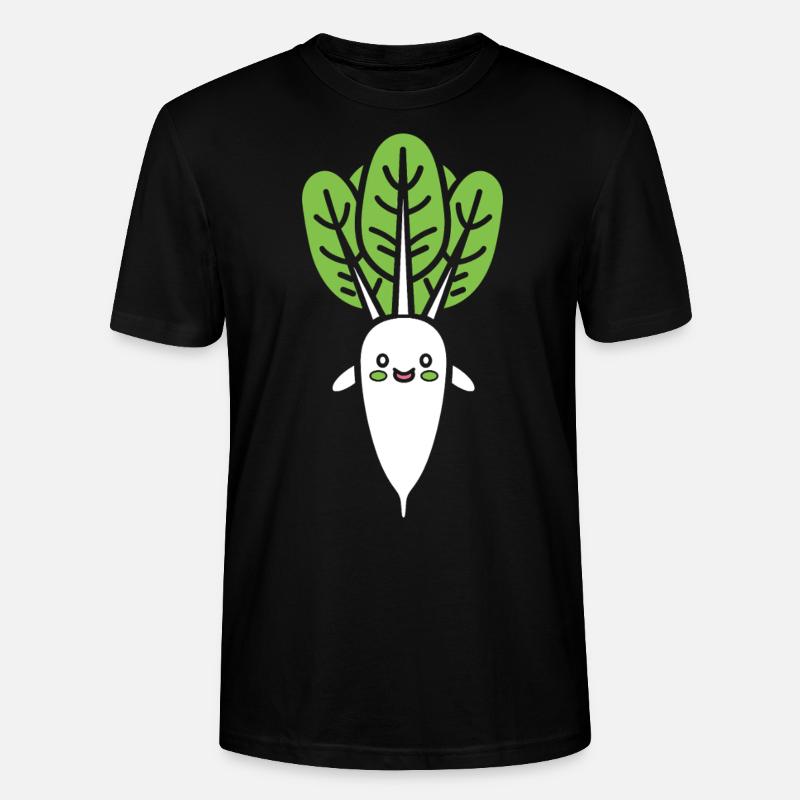 Endive - Stanley/Stella Unisex Bio-T-Shirt CRAFTER - Schwarz