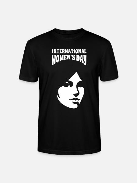 Kvindernes Internationale Kampdag - Gave - Stanley Stella CRAFTER unisex økologisk-T-shirt - sort