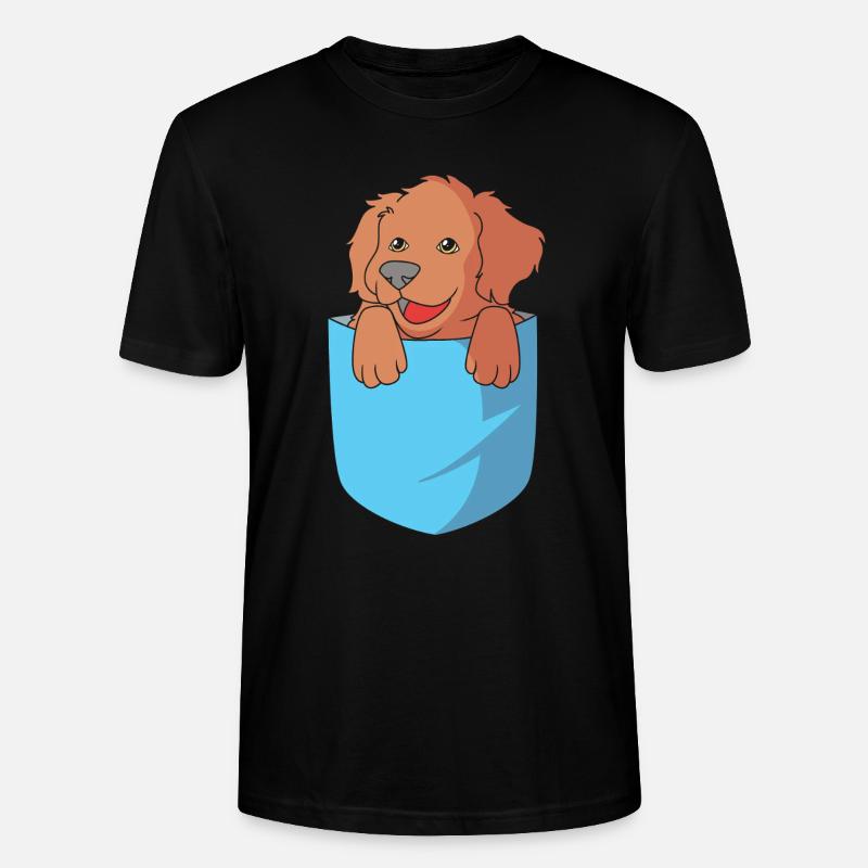 Boykin Spaniel - Stanley/Stella Unisex Bio-T-Shirt CRAFTER - Schwarz