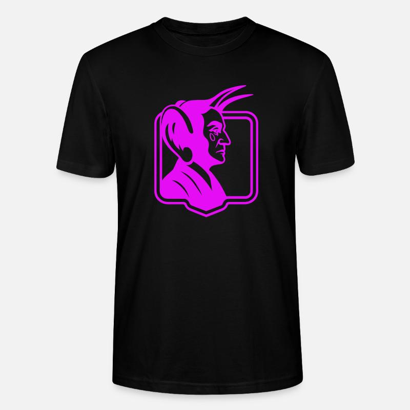 Devil big Ear Pop Art - Stanley/Stella Unisex Bio-T-Shirt CRAFTER - Schwarz