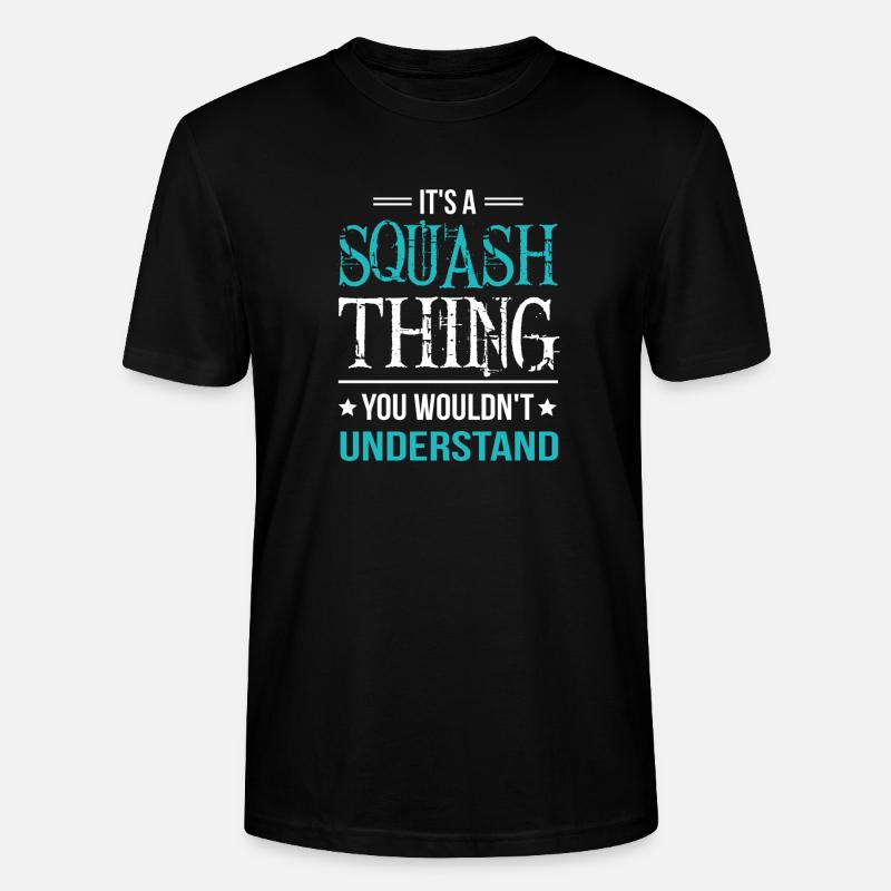 Squash - Stanley/Stella Unisex Bio-T-Shirt CRAFTER - Schwarz