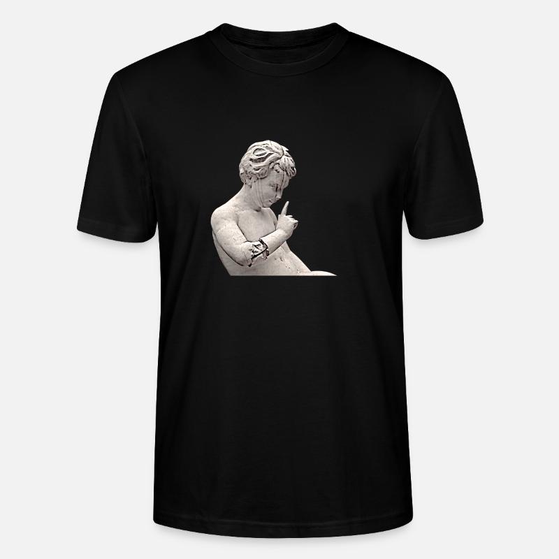 Römischer Junge - Stanley/Stella Unisex Bio-T-Shirt CRAFTER - Schwarz