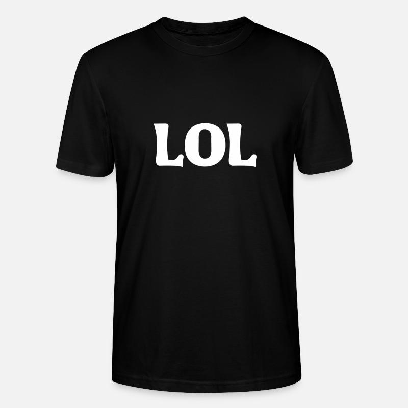 LOL - Stanley/Stella Unisex Bio-T-Shirt CRAFTER - Schwarz
