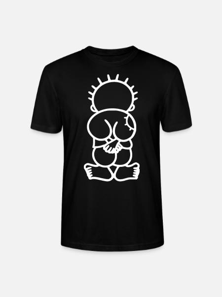 Handala free palestine - Stanley/Stella Unisex Bio-T-Shirt CRAFTER - Schwarz