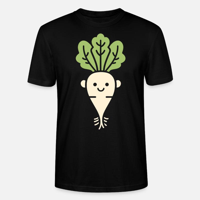 Endive - Stanley/Stella Unisex Bio-T-Shirt CRAFTER - Schwarz