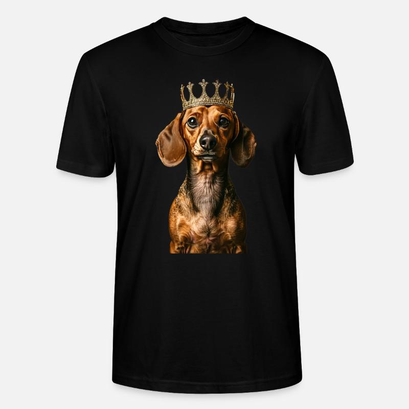 Teckel - T-shirt bio CRAFTER Stanley Stella Unisexe - noir