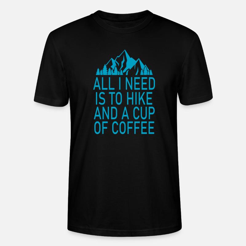 Bouldern Klettern Climbing - Stanley/Stella Unisex Bio-T-Shirt CRAFTER - Schwarz