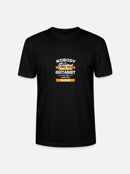 Guitarist - Gitarrenspieler - Gitarre - Geschenk - Stanley/Stella Unisex Bio-T-Shirt CRAFTER - Schwarz