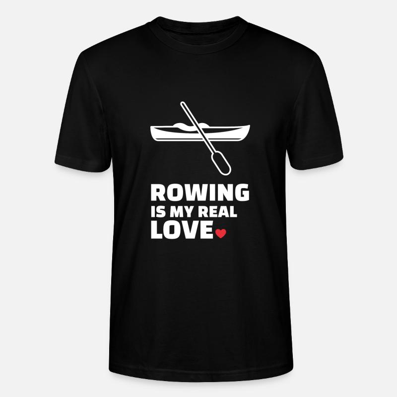 J’adore l’aviron - T-shirt bio CRAFTER Stanley Stella Unisexe - noir