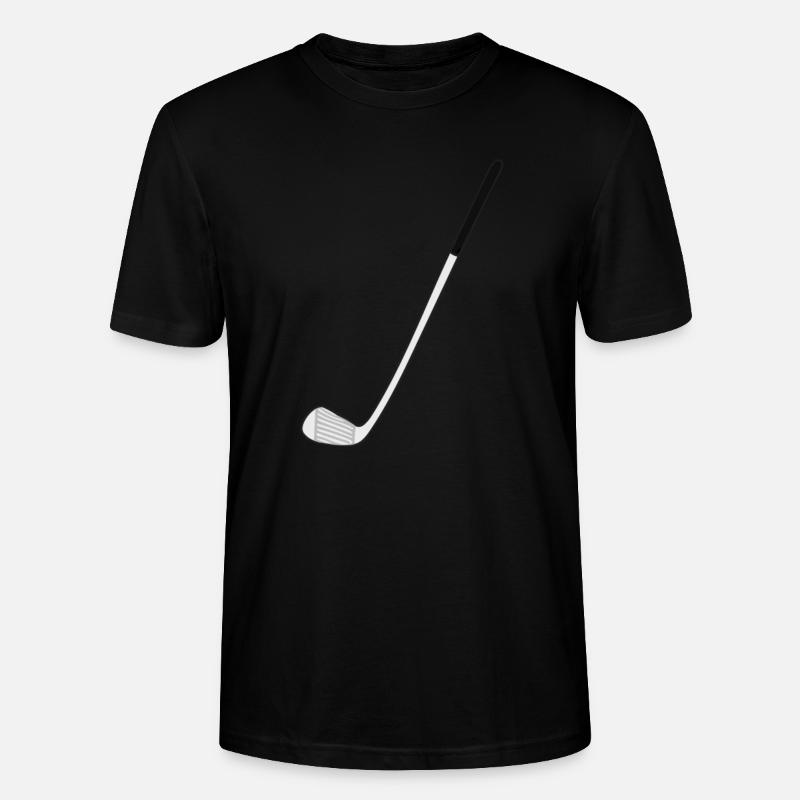 Golfschläger - Geschenk - Stanley/Stella Unisex Bio-T-Shirt CRAFTER - Schwarz