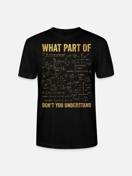 Videnskab fysik matematik gave formel - Stanley Stella CRAFTER unisex økologisk-T-shirt - sort
