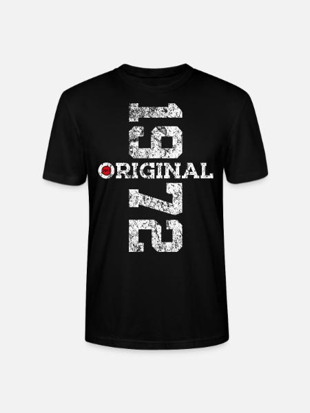 54TH BIRTHDAY ORIGINAL 1972 - Stanley/Stella CRAFTER Unisex Organic T-Shirt - black