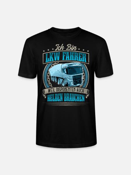 LKW Fahrer - Stanley/Stella Unisex Bio-T-Shirt CRAFTER - Schwarz