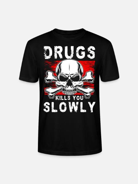 Withdrawal Clean Marijuana Nicotine - Stanley/Stella CRAFTER Unisex Organic T-Shirt - black