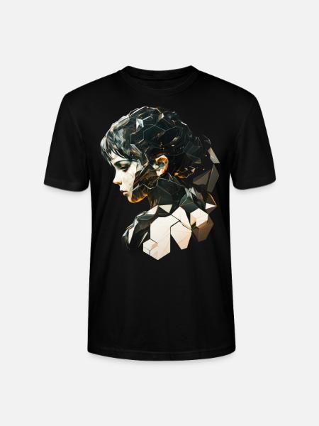 Anime No8 - Stanley/Stella Unisex Bio-T-Shirt CRAFTER - Schwarz