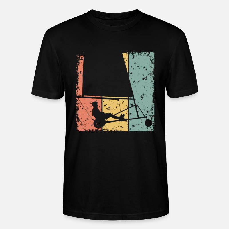 Sand-Yachting Retro - Stanley/Stella Unisex Bio-T-Shirt CRAFTER - Schwarz