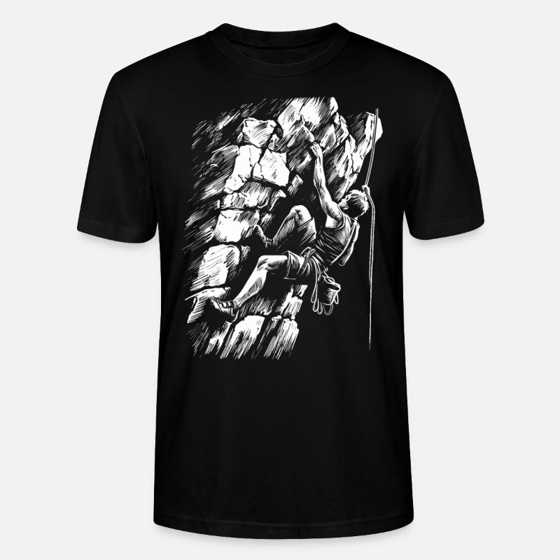 Escalade libre Escalade libre - T-shirt bio CRAFTER Stanley Stella Unisexe - noir
