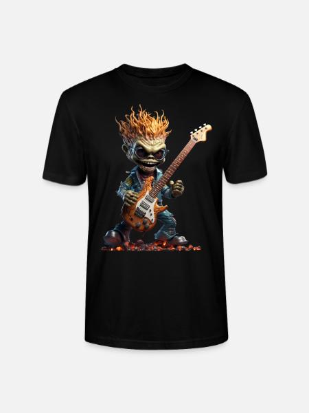Diego l’extraterrestre vert - T-shirt bio CRAFTER Stanley Stella Unisexe - noir