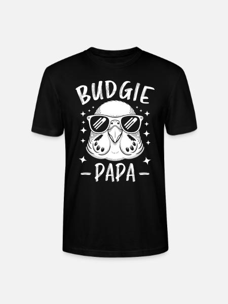 Budgie Saying Funny Budgie Gift - Stanley/Stella CRAFTER Unisex Organic T-Shirt - black