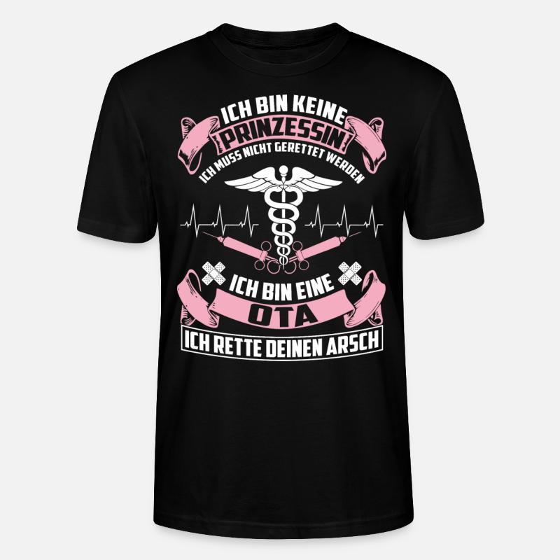 OTA - Operationstechnische Assistentin - T-shirt bio CRAFTER Stanley Stella Unisexe - noir