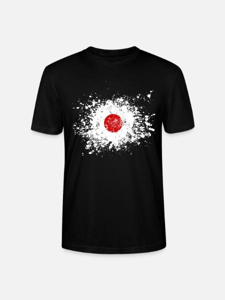 japan splash - Stanley/Stella CRAFTER Unisex Organic T-Shirt - black