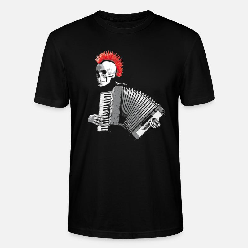 Akkordeon des Todes - Stanley/Stella Unisex Bio-T-Shirt CRAFTER - Schwarz
