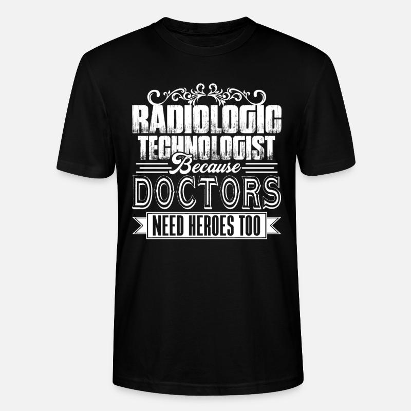 Fier technologue en radiologie - T-shirt bio CRAFTER Stanley Stella Unisexe - noir