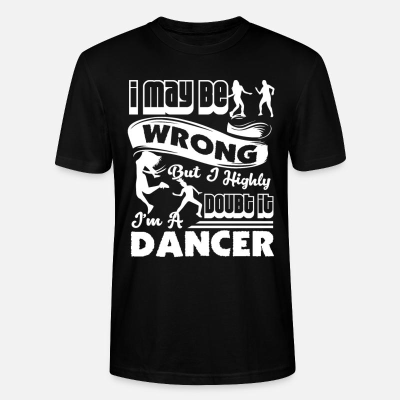 Danseur je suis un danseur - T-shirt bio CRAFTER Stanley Stella Unisexe - noir
