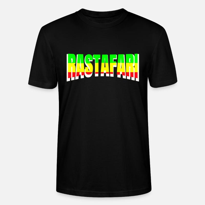 RASTAFARI - Stanley/Stella Unisex Bio-T-Shirt CRAFTER - Schwarz
