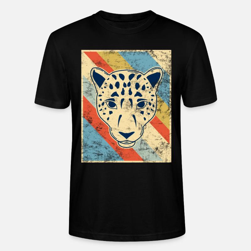 gepard - Stanley/Stella Unisex Bio-T-Shirt CRAFTER - Schwarz