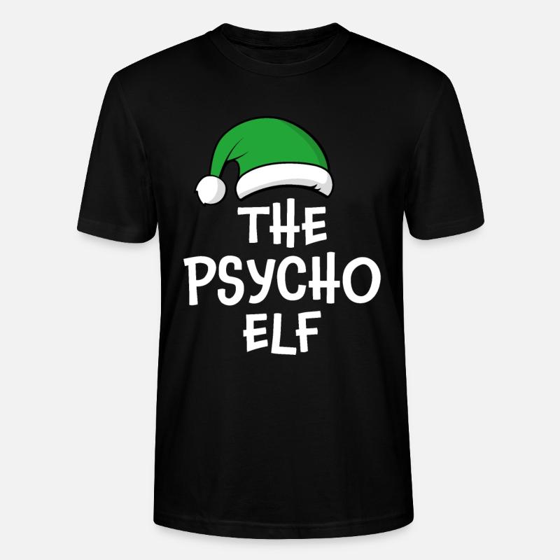 Der Psycho-Elf - Stanley/Stella Unisex Bio-T-Shirt CRAFTER - Schwarz