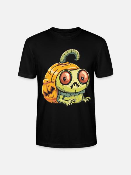 Snail Halloween Zombie - Stanley/Stella CRAFTER Unisex Organic T-Shirt - black