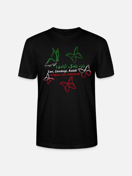 (زن، زندگی، آزادی,Zan, Zendegi, Āzādi,iran - Stanley/Stella Unisex Bio-T-Shirt CRAFTER - Schwarz