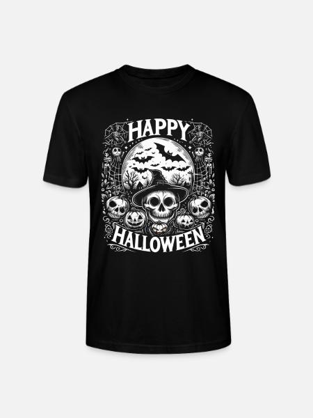 Happy Halloween - Stanley/Stella CRAFTER Unisex Organic T-Shirt - black