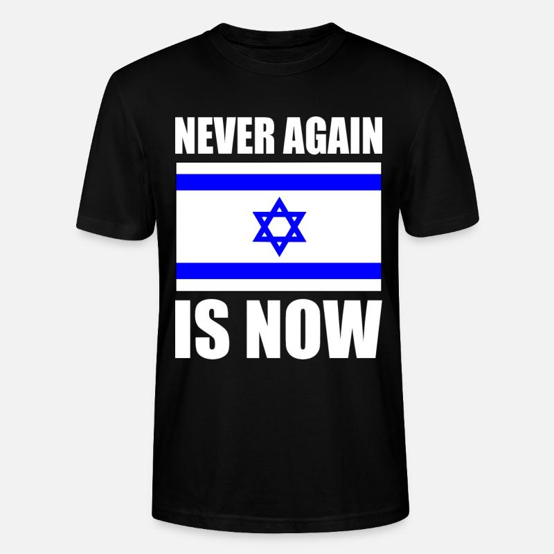 Never again is now - Stanley/Stella Unisex Bio-T-Shirt CRAFTER - Schwarz