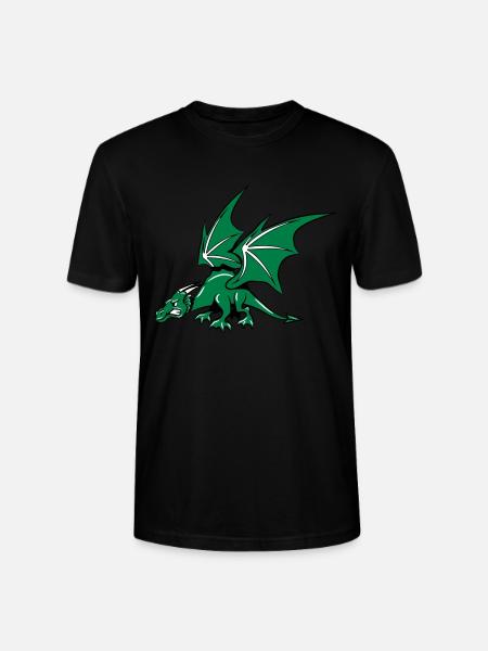 Dragon wings fairy - Stanley/Stella CRAFTER Unisex Organic T-Shirt - black