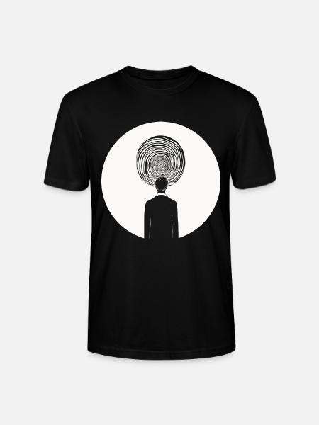 Mystic Spiral - Stanley/Stella Unisex Bio-T-Shirt CRAFTER - Schwarz