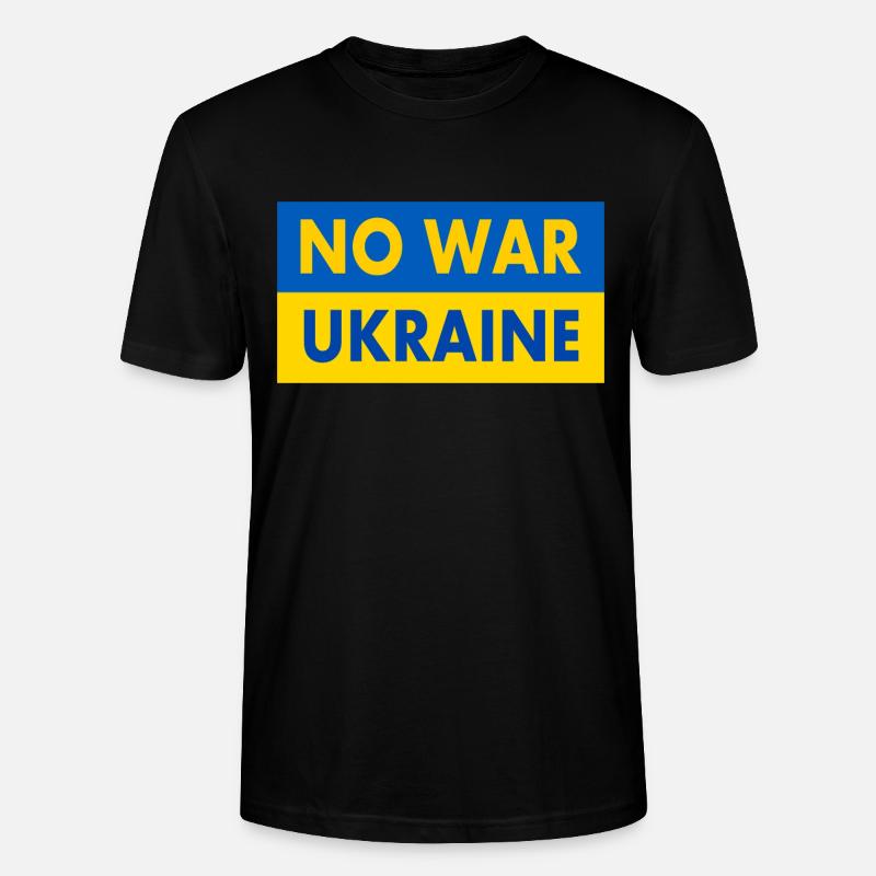 No war - Stanley/Stella Unisex Bio-T-Shirt CRAFTER - Schwarz