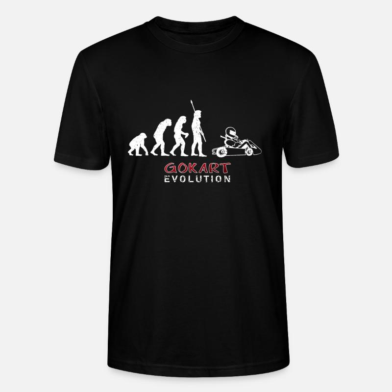 GOKART Evolution - T-shirt bio CRAFTER Stanley Stella Unisexe - noir