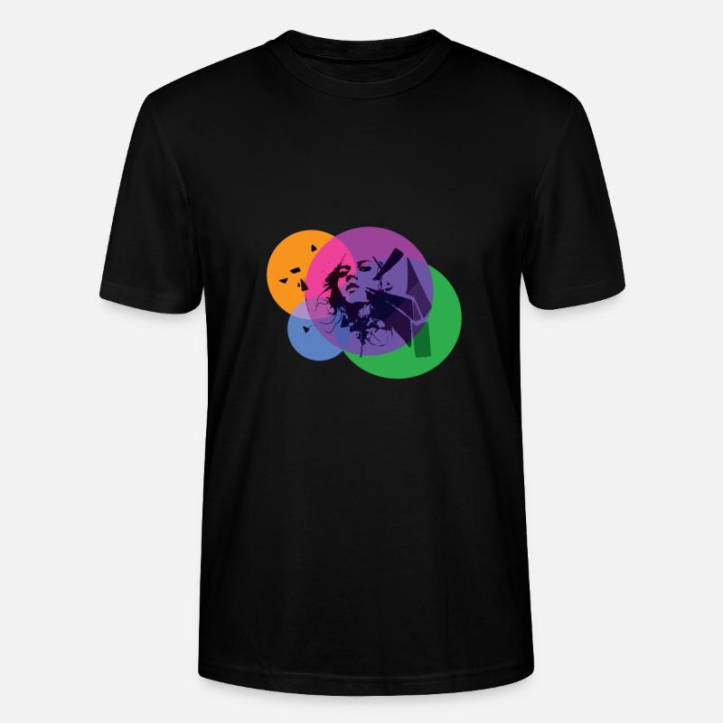 Banksy Stlye - Kobieta - Ekologiczna koszulka typu unisex Stanley/Stella CRAFTER - czarny