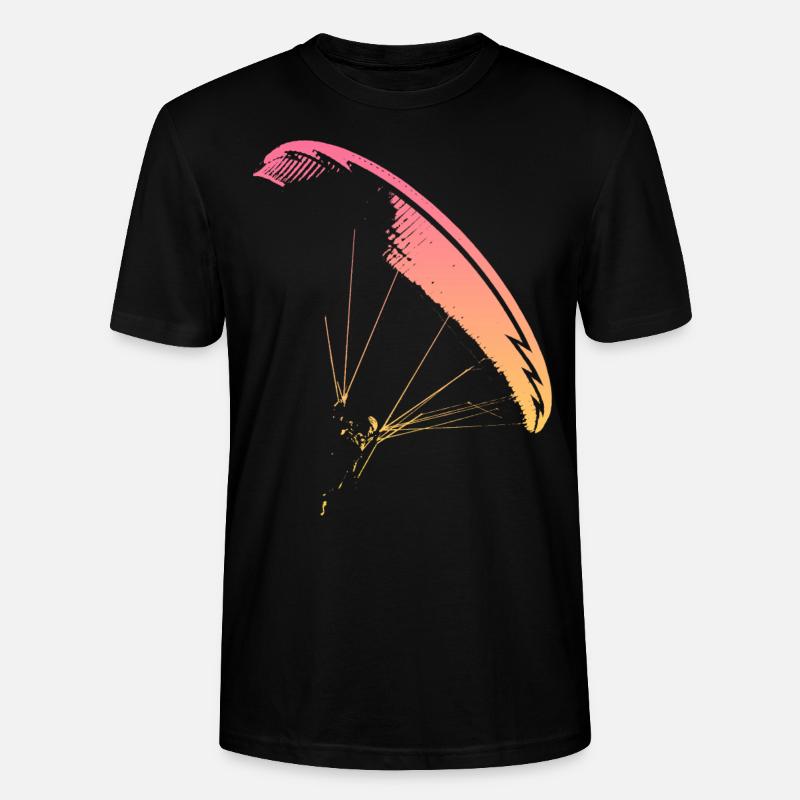 Gleitschirmflieger Nova CP - Stanley/Stella Unisex Bio-T-Shirt CRAFTER - Schwarz